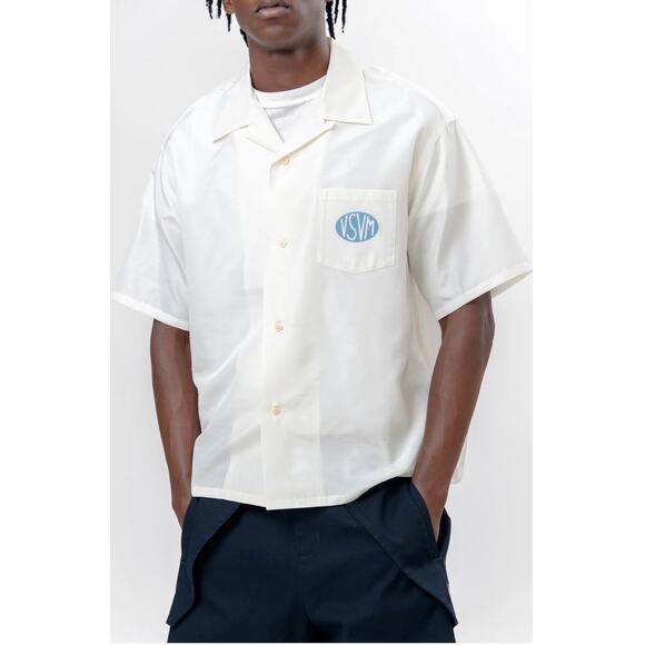 NWT Visvim Copa Oversize 100% Silk Camp Shirt | Sz 3 - Picture 8 of 12